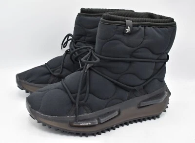 Adidas Originales Para Mujer Talla 9 NMD_S1 Negro Invierno Puffer Botas Zapatos Foto 1 de 4