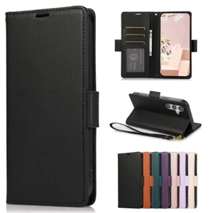 Für Samsung Galaxy A73 5G A55 A54 Magneti PU Leder Geldbörse Handyhülle Cover - Bild 1 von 25