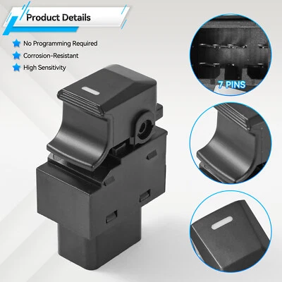 Переключатель стеклоподъемника правый передний задний для KIA Sportage 93575-1h000 США пассажирский - Изображение 1 из 4