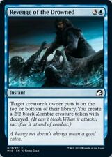 4 REVENGE OF THE DROWNED ~mtg NM-M Innistrad: Midnight Hunt Common x4