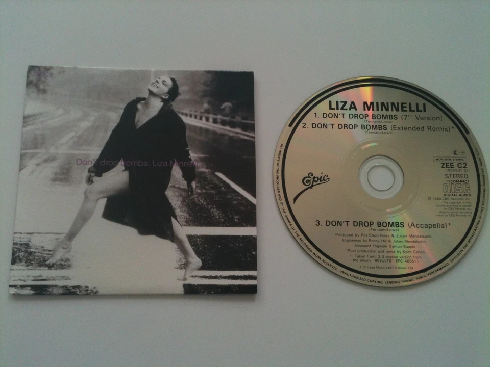 Liza Minnelli - Don´t Drop Bombs - (Pet Shop Boys Produziert) Maxi CD © 1989 - Bild 1 von 1