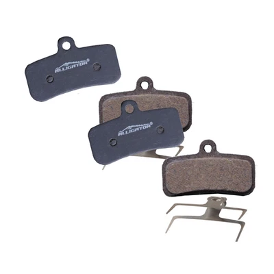 Paquete de pastillas de freno semimetálicas Quadiem Quadiem de 4 pistones y tipo D de alto rendimiento Foto 1 de 2