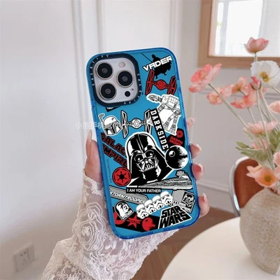 Star Wars Darth Vader Phone Case For iPhone 11 12 13 14 15 16Pro Max Mobile Skin - Image 1 of 4