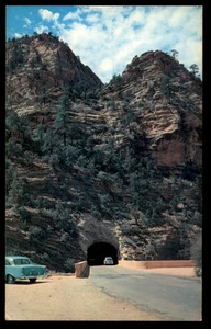 Postcard Zion Nat. Park Tunnel Entrance, UT - Picture 1 of 2