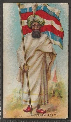 LLOYD-NATIONAL TYPES COSTUMES & FLAGS 1900- ALGERIA - Image 1 of 2