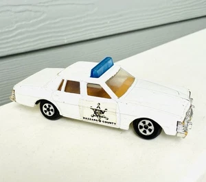 1980 The ERTL The Dukes Of Hazzard Police Car Pontiac Bonneville 1/64 Scale - Picture 1 of 7