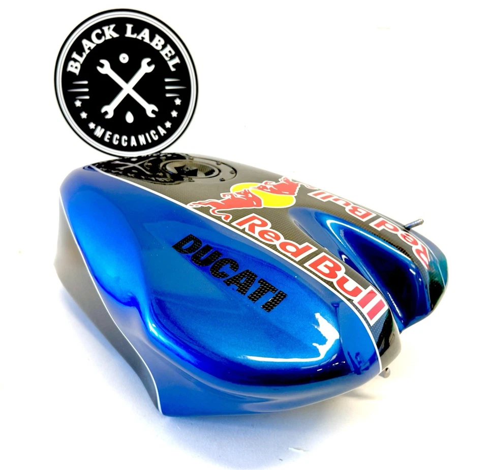 Genuine Ducati 916/748/996/998 Carbon Fiber Fuel Petrol Tank Refurbished RedBull - Image 1 of 4