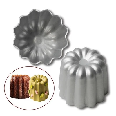 Unique Fluted Aluminium Moulds for Baking Individual Desserts and Jellies - Image 1 of 4