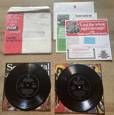 James Last, Pourcel 2 x 7” Promo Flexidisc  - Image 1 of 4