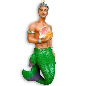 December Diamonds NEMO 20th Anniversary Edition Merman Ornament 55-55423 ©2023 - Picture 1 of 3