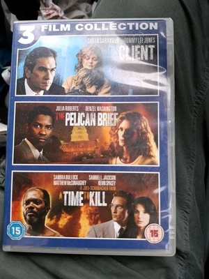 The Client/The Pelican Brief/A Time to Kill DVD (2012) Susan Sarandon R2 UK  - Image 1 of 4
