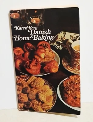 Danish Home Baking Traditional Danish Recipes Karen Berg Vintage 1972 Cookbook  - Image 1 of 4