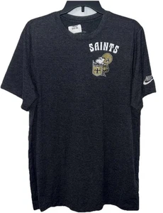 New Orleans Saints NFL The Nike Tee Herren grau Spellout T-Shirt, Gr. L - Neu ohne Etikett - Bild 1 von 6