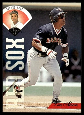 1995 Leaf Luis Alicea Boston Red Sox #381 - Image 1 of 2