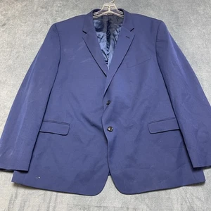 Giacca blazer Tommy Hilfiger uomo 54R blu navy foderato elasticizzato monopetto - Foto 1 di 17