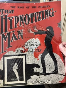 1911, Ragtime THAT HYPNOTISING MAN: A HYPNOTISING RAG Noten von Von Tilzer - Bild 1 von 1