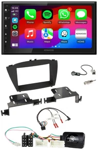 Kenwood Lenkrad USB DAB 2DIN Bluetooth Autoradio für Hyundai ix35 ab 2013 ohne S - Bild 1 von 12