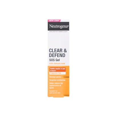 Neutrogena Clear & Defend SOS-Gel mit 0,5% Salicylsäure 15ml Parfümfrei - Bild 1 von 4