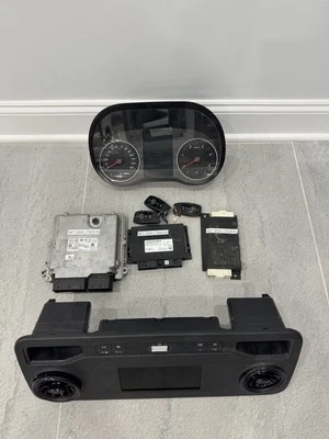 2020,2021 Mercedes Benz Sprinter Cluster,Eis,Keys ,Lock , Radio Ecu - Image 1 of 4