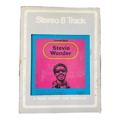 Stevie Wonder: Looking Back Vol. 1 & 2 - 8 Track Tapes - Image 1 of 4