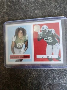 2015 Topps 60 Credential Retro Leonard Williams Card# T60-LW - Picture 1 of 2