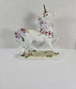 LOVE'S MESSENGER UNICORNIO PRINCETON GALLERY Porcelana Fina 1994 - Imagen 1 de 17