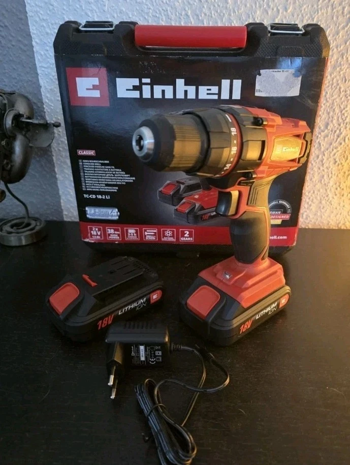 Einhell TC-CD 18-2 Li 2x1,3Ah 18V Akku-Bohrschrauber (4513820) - Bild 1 von 3