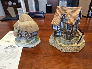 David Winter Cottages; Pudding and Lacemaker’s Cottages; neuwertig, ohne Karton - Bild 1 von 21