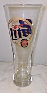 Rusty Wallace #2 Nascar Miller Lite Pilsner Beer Glasses 16 Ounce 8.375" H NOS - Picture 1 of 4