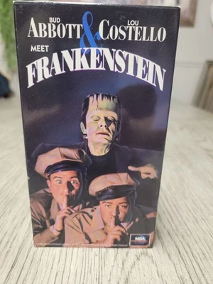Abbott and Costello Meet Frankenstein (VHS, 1991) Horror Comedy *Buy2Get1Free* - Image 1 of 2
