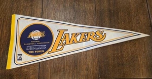 Vintage Lakers The Forum Pennant - Picture 1 of 3