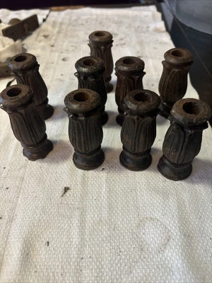 décorations de portail en fonte  garnitures creuses pour rampes ou barreaux 10 - Photo 1/4