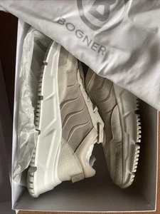 Bogner Flametown Beige Leder Herren Turnschuhe Schuhe Größe 11 US - Bild 1 von 9