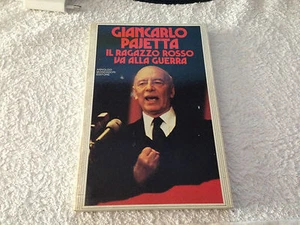 IL RAGAZZO ROSSO VA ALLA GUERRA DI GIANCARLO PAJETTA PRIMA EDIZIONE 1986 - Picture 1 of 1