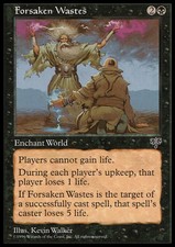 Magic the Gathering MTG Forsaken Wastes (125) Mirage   LP
