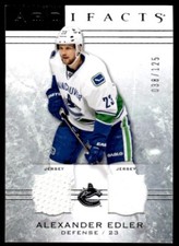 2014-15 Upper Deck Artifacts Jersey / Silver Alexander Edler 038/125 Vancouver