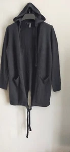 Ladies Black Hooded Cardigan. Size-10/12UK. BNWT - Picture 1 of 3