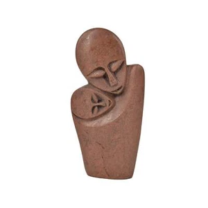 Shona Stone Mother and Child Sculpture Zimbabwe - Picture 1 of 2