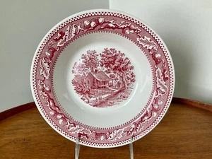 "Cuenco para servir verduras MEMORY LANE Royal China redondo de colección ~ escena de granja 9 1/4""" - Imagen 1 de 10