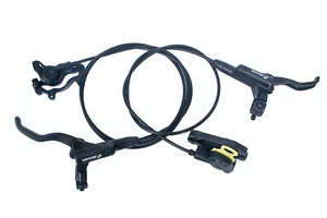 Juego de frenos de rotor de disco hidráulico para bicicleta eléctrica de montaña Zoom HB875 color negro - Imagen 1 de 7