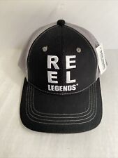 Reel Legends Performance outfitters Black Mesh fishing hat NWT One Size