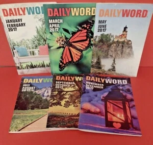 DAILY WORD UNITY Christian Bible Inspiration Essays, Choose Year,LARGE PRINT,EUC - Picture 1 of 10