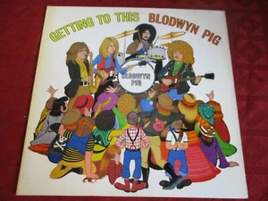 LP BLODWYN PIG Getting To This 1st/p ISLAND 6339008 PINK GER 1970 - Picture 1 of 6
