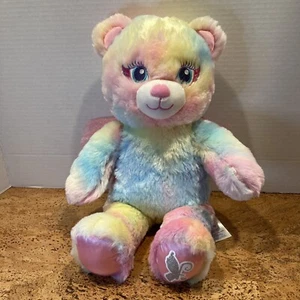 Build A Bear Fairy Friends Plush Stuffed Animal Bear Pastel Tie Dye 16” BABW - Picture 1 of 8