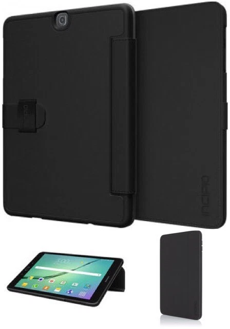 Genuine Incipio Lexington Folio Case for Samsung Tab S2 9.7" in Black - Image 1 of 1
