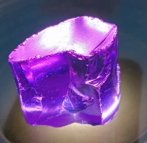 Natural Cambodian Purple Zircon Rough Shape Certified 248.05 Ct Loose Gemstone - Picture 1 of 8