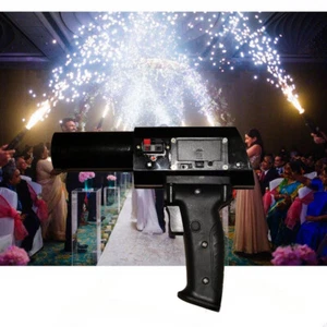 1pc Handheld Cold Pyro Fountain for Firework Wedding Sparkler Gun Shooter - Picture 1 of 7