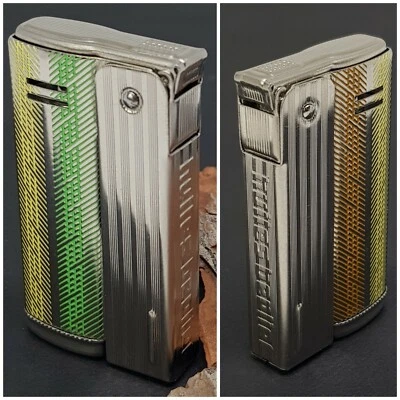 Briquet essence IMCO STREAMLINE HUILES BERLIET multicolore Lighter-Feuerzeug-N°2 - Photo 1/4