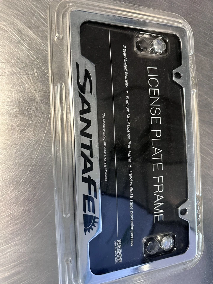 Marco de matrícula HYUNDAI ACCESORIOS OEM 4ZF39-AM000 Foto 1 de 2