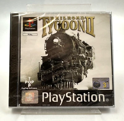 PS1 Railroad Tycoon II, New And Factory Sealed - Image 1 of 4